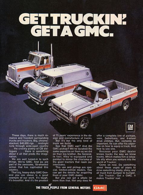 Automotive Ads, Hot Trucks, K5 Blazer, Vintage Car Ads, Gm Trucks, Gmc Truck, Chevy Pickups, Car Advertising, 4x4 Trucks