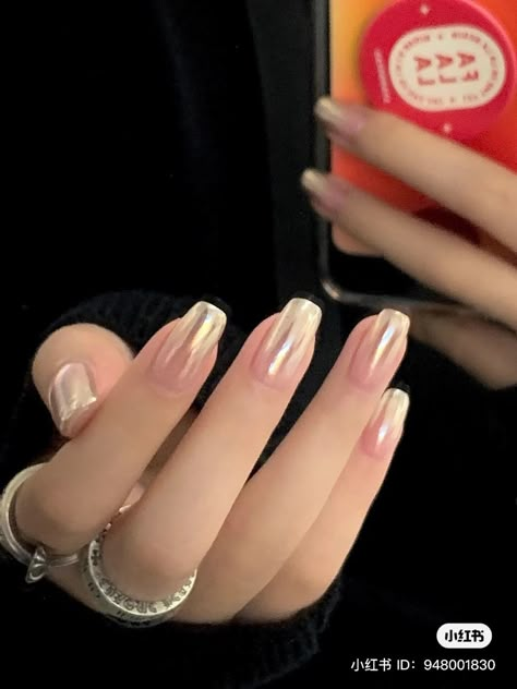 Gel Nails French, Nude Nail Designs, Beauty Nails Design, Simple Gel Nails, Pretty Gel Nails, Nail Tattoo, Short Acrylic Nails Designs, Minimalist Nails, Pretty Acrylic Nails