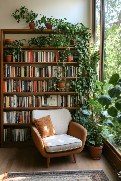 15 Tips for Creating a Cozy Home Library – Elegant Inspo Small Apartment Library, Closed Bookshelves, Library Ideas For Home, Library Playroom, Arched Alcove, Minimalist Library, Apartment Library, Small Library Room Ideas, Small Library Room