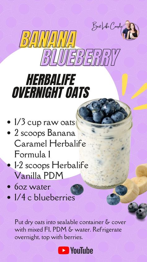 Turn your Herbalife Formula 1 healthy meal shake into a delicious chilled breakfast treat with healthy whole grain oats!

Work directly with us to reach your goals https://bit.ly/bestlife12

Need Herbalife Products? https://bit.ly/buyherbalifehere

Grab your FREE Mega Tea guide with 5 of our most popular Mega Tea Recipes and a  Special Offer to have your first 5 drink supplies delivered right to your door!!
http://megateadepot.com/free-recipes/ Mega Tea Recipes, Herbalife Cookies And Cream, Nutrition Shake Recipes, Herbalife Formula 1, Tea Guide, Banana Tea, Herbalife Protein, Herbalife Products, Herbalife Nutrition Club