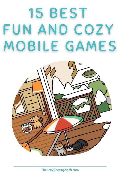 Discover the 15 best fun and cozy mobile games that are perfect for unwinding. From charming puzzles to relaxing simulations, these games offer delightful experiences right at your fingertips! Fun Games Iphone, Cozy Apple Arcade Games, Cute Games Iphone, Cozy Games For Iphone, Cozy Ipad Games, Cozy Phone Games, Cozy Iphone Games, Cozy Games On Mobile, Cozy Mobile Games