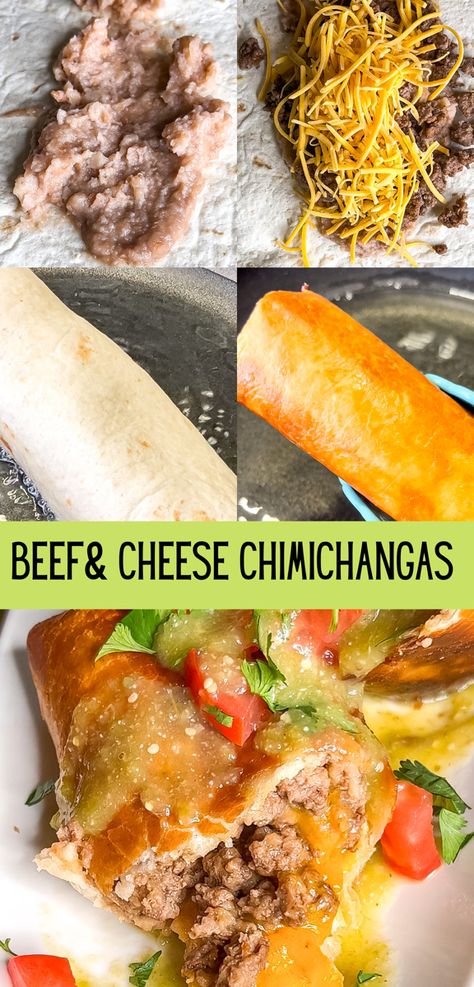 Chimichanga Recipe Ground Beef, Beef Cheese Chimichanga, Keto Beef And Cheese Chimichanga, Beef Bean And Cheese Chimichangas, Homemade Chimichangas Beef, Easy Beef Chimichanga Recipe, Ground Turkey Chimichanga Recipe, Ground Beef Chimichangas Baked, Beef And Cheese Chimichanga Recipe