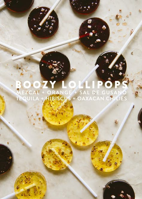 Liquor Lollipops, Alcohol Candy, Homemade Lollipops, Gourmet Lollipops, Lollipop Recipe, Lollipop Cake, Candy Truffles, Boozy Desserts, Lollipop Candy