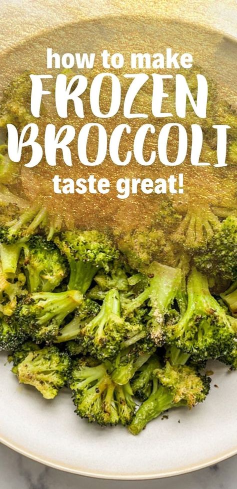 Cook Frozen Broccoli, Frozen Mixed Vegetable Recipes, Brócoli Recipes, Frozen Broccoli Recipes, Frozen Vegetable Recipes, Roast Frozen Broccoli, Crispy Broccoli, Mix Vegetable Recipe, Broccoli Recipes Side Dish