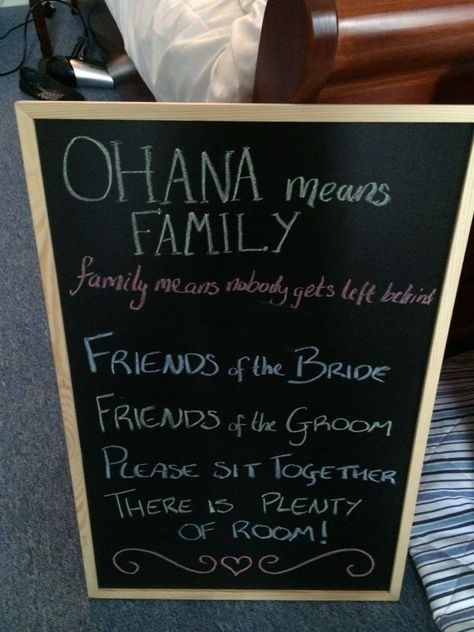 Wedding Sign #home made #ohana means family #liloandstitch #disney #family #friends #bride #groom #wedding #sign Disney Reception Ideas, Stitch Theme Wedding, Lilo And Stitch Themed Wedding, Stitch Wedding Theme, Lilo And Stitch Wedding Ideas, Lilo And Stitch Wedding Theme, Disney Beach Wedding, Stitch Wedding Ideas, Lilo And Stitch Wedding Invitations