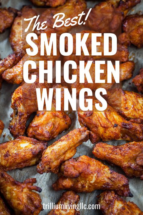 Smoker Chicken Wings, Smoker Cooking Recipes, Smoked Chicken Recipes, Pellet Smoker Recipes, Smoked Wings, Smoked Chicken Wings, Recipes Meat, Bbq Chicken Wings, Grilled Chicken Wings