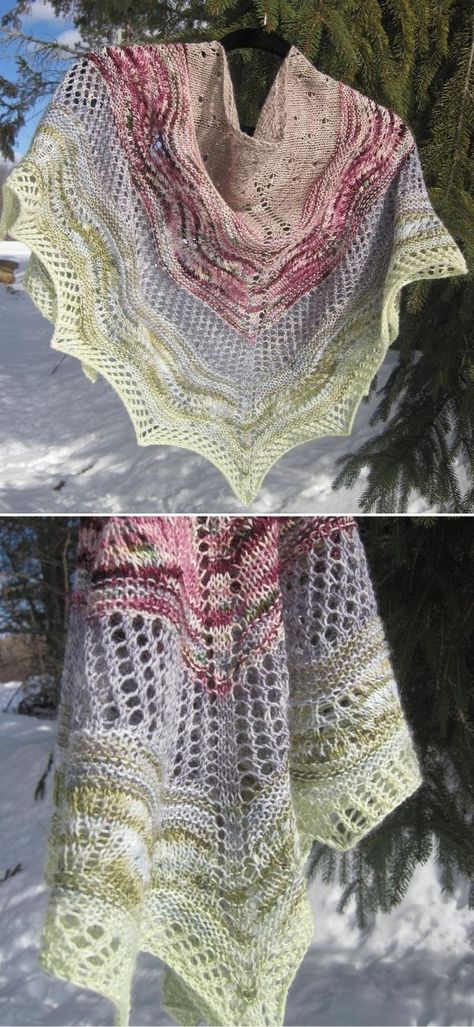 Free Knitting Shawl Patterns For Women, Knit Lace Shawl Pattern Free, Knit Shawl Pattern Free, Knit Shawls And Wraps Patterns Free, Knitted Shawls Free Patterns Easy, Knitted Shawl Patterns, Lace Shawl Knitting Patterns, Prayer Shawls Knit, Sock Yarn Shawls