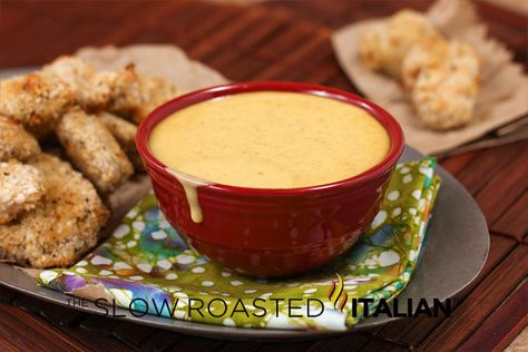 Wendy's Honey Mustard Dipping Sauce 20 Copycat Sauces From Your Favorite Restaurants Fruit Dips, Honey Mustard Recipes, Dipping Sauces For Chicken, Honey Mustard Dipping Sauce, Homemade Honey Mustard, Mustard Dipping Sauce, Mustard Recipe, Dip Sauce, The Slow Roasted Italian