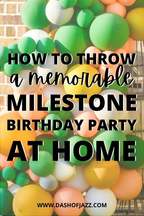 Looking for adult birthday party ideas for men, dad's 60th birthday ideas, socially distanced birthday party ideas, milestone birthday party ideas dads? This party planning post covers all of that Here's how to plan and host a safe and memorable socially-distanced birthday party at home from Dash of Jazz #dashofjazzblog #adultbirthdaypartyideas #60thbirthdaypartyideas #sociallydistancedbirthdayideas #milestonebirthdayparty Male 65th Birthday Ideas, 63 Year Old Birthday Party Ideas, 63rd Birthday Party Ideas For Mom, Ideas For 75th Birthday Party For Men, 45th Bday Ideas For Men, 91st Birthday Party Ideas, 65 Bday Party Ideas, Men 65th Birthday Party Ideas, 50th Birthday Party At Home