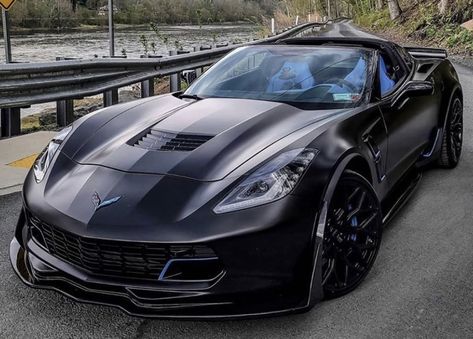 Z51 Corvette, C7 Zr1, Luxury Supercars, Black Cars, Chevrolet Corvette C7, Chevrolet Corvette Z06, Corvette Zr1, Corvette C7, Car Designs