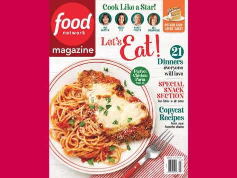 Cook like a star this month with Food Network Magazine's March 2020 issue. Inside, you'll find new dinners everyone will love, plus dozens of healthy snack recipes. And don't forget to submit your bracket for our "Tournament of Champions" contest for a chance to win $500. Classic Mac And Cheese, Bacon Appetizers, Food Network Star, Love Magazine, Food Network Magazine, Star Food, Cheesy Recipes, Food Magazine, Healthy Snacks Recipes