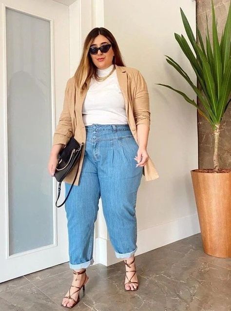 Plus Size Women Outfits, Outfit Ideas For Plus Size, Plus Size Business Attire, Interview Outfits Women, Outfits Gorditas, Plus Size Chic, Outfit Curvy, Plus Size Fall Outfit, Outfits Curvy