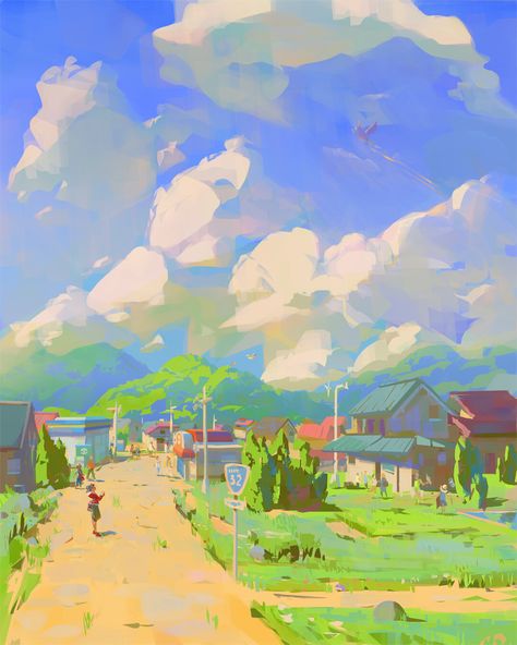 Wow Art, Fantasy Art Landscapes, Landscape Illustration, Environment Design, 판타지 아트, Environment Concept Art, Environmental Art, Art Anime, Pokemon Art