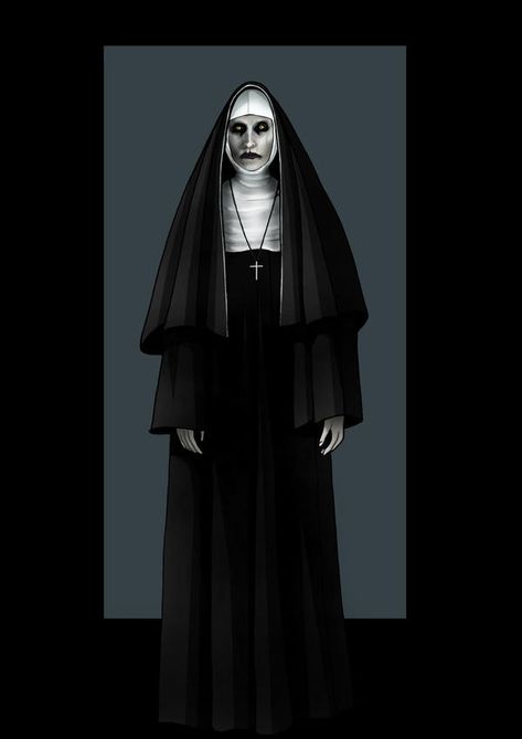 valak by nightwing1975 The Nun Costume, Evil Nun, Conjuring Universe, Halloween Makeup Witch, Its The Weekend, Horror Room, Nun Costume, Lorraine Warren, Horror Photos