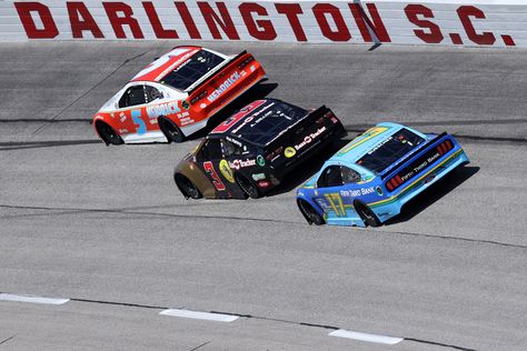 Teams will be greeted by a modified race track for the opening round of the NASCAR playoffs In September, NASCAR will return to Darlington, South Carolina. The 1.366-mile oval hosts the opening race of the NASCAR Playoffs. In 2008, the track underwent a $10M upgrade. That included an entire repave […] The post Darlington Raceway repaved turn two ahead of NASCAR Playoffs appeared first on Racing News . Darlington Raceway, Nascar Trucks, Sports Clips, Martin Truex Jr, Race Tracks, Nascar Race, Tv Schedule, Nascar Drivers, Nascar Cup Series