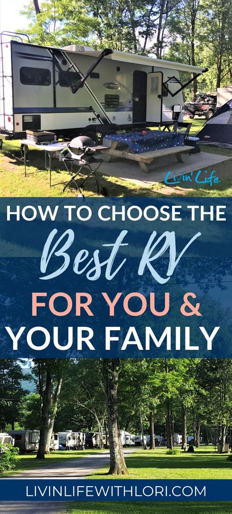 What types of things do you look for when purchasing a new RV?  How do you choose the type of RV that is the Best RV for you and your Family?  Download your FREE Checklist of things to consider before buying your new RV or Travel Trailer. #RV #NewRV #RVchecklist #RVtips Best Travel Trailers, Couples Camping, Best Rv Parks, Rv Camping Checklist, Small Travel Trailers, Camping Must Haves, Buying An Rv, Full Time Travel, Free Checklist