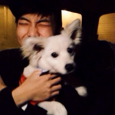 Namjoon's Dog, Bts Dogs, Bts Predebut, Pre Debut, The Perfect Guy, Bts Members, Korean Idol, Rap Monster, Moon Child