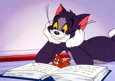 Tom and Jerry | Nostalgia Central Tom And Jerry Photos, Minion Shoes, Happy Birthday William, Tom And Jerry Pictures, William Hanna, Disney Toms, Reading Posters, Tom And Jerry Cartoon, Celebrities Fashion