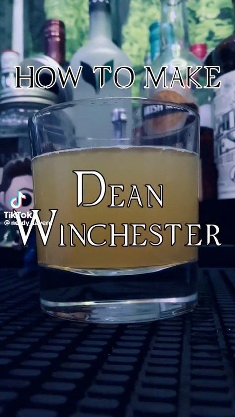 Supernatural Party, Baby Drinks, Winchester Supernatural, Move Along, Drinks Alcohol, Alcohol Drinks, Alcohol Recipes, Dean Winchester, Tv Movie