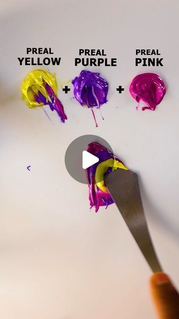 How To Get Purple Color By Mixing, How To Make Violet Colour, Ochre Color Palette, Purple Mix Color, Color Tiffany, Ochre Color, Music Tiktok, Color Mixing Chart, Colour Mixing