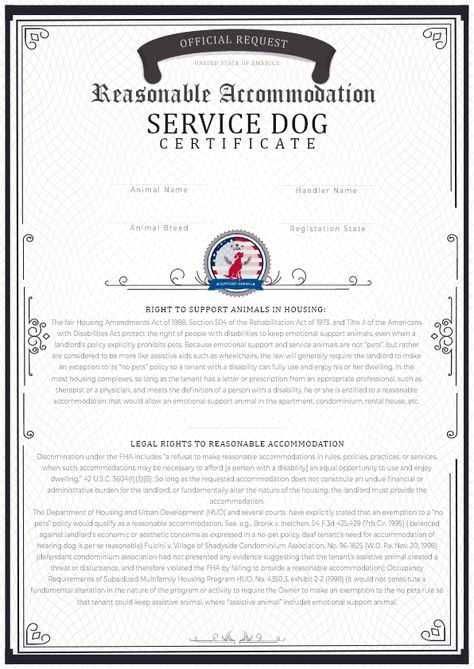 Emotional Support Dog Certificate, Service Dog Certificate Template, Service Animal Certificate Template, Free Printable Service Dog Certificate, Emotional Support Animal Letter Template, Dog Certificate, Credit Card Infographic, Business Writing Skills, Morning School