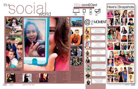 East Central High School, San Antonio, Texas/Student Life/Social Media Yearbook Social Media Theme, Yearbook Questions, Social Media Yearbook, Yearbook Mods, Social Media Theme, Teaching Yearbook, Yearbook Class, Social Media Strategy Template, Strategy Template