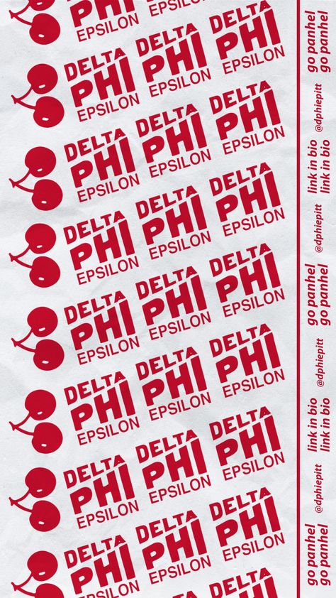 Dphie Graphics, Delta Phi Epsilon Wallpaper, Alpha Phi Graphic Aesthetic, Phi Mu Graphic Design, Sorority Recruitment Graphics, Alpha Phi Poster, Sisterhood Events, Delta Phi Epsilon Graphic, Greek Designs