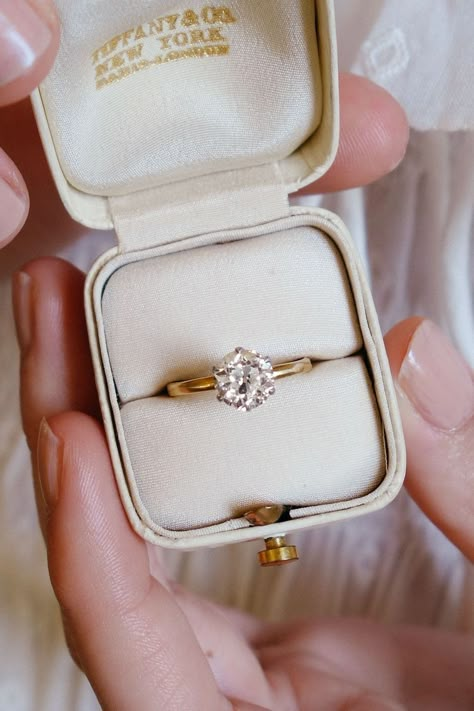 Tiffany Engagement Ring Vintage, Engagement Ring Tiffany, Solitaire Engagement Ring Set, Tiffany Wedding Rings, Tiffany Engagement Ring, Solitaire Engagement Ring Settings, Antique Tiffany, Tiffany Rings, Engagement Rings Princess