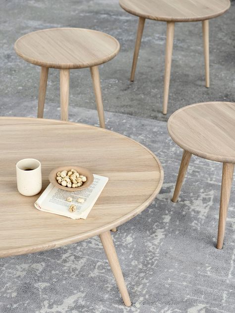 Q&A: Meet Mater – a conscious and ethical design brand - catesthil.com Wood Cafe, Lounge Table, Space Copenhagen, Accent Side Table, Matching Furniture, Table Cafe, Cafe Tables, Ferm Living, Living Room Coffee Table