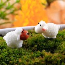 miniature fairy garden accessories - Buy miniature fairy garden accessories with free shipping on AliExpress Fairy Garden Ornaments, Doll Garden, Diy Projektit, Garden Figurines, Fairy Garden Decor, Cute Sheep, Mini Figurine, Fairy Garden Accessories, Animal Statues