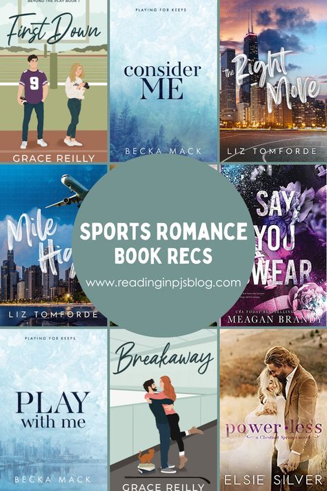 Sports Romance book recommendations for hockey romance, baseball romance, football romance, basketball romance, and more! Other tropes on this list include fake dating, friends to lovers, forced proximity, enemies to lovers, only one bed, coach's daughter, best friend's brother, brother's best friend, and more. Sports Romance Books Aesthetic, Sport Romance Book Recs, Grace Reilly, Brothers Best Friend Romance Books, Sport Romance Books, College Sports Romance Books, Football Romance Books, Academic Rivals To Lovers Book Recs, Romance Book Recs