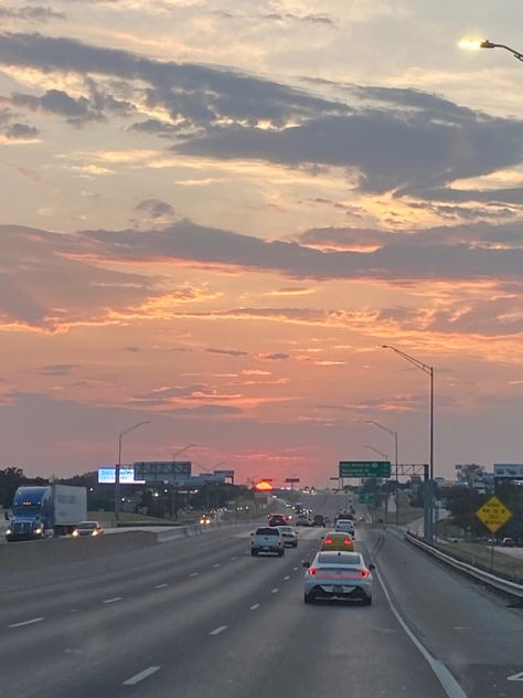 Beautiful Texas sunset highway Texas Highway, Texas Sunset, Texas