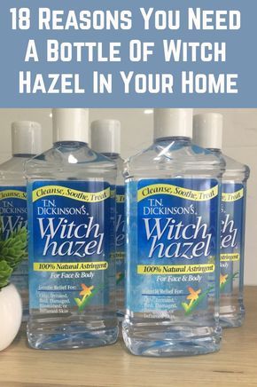 Witch Hazel Uses, Homemade Cleaning Products, Homemade Cleaning, Household Cleaning Tips, Cleaners Homemade, Cleaning Recipes, Natural Health Remedies, Witch Hazel, Diy Natural Products