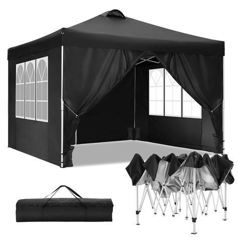 Free 2-day shipping. Buy 10'x10'Outdoor Canopy Party Tent,Portable Folding Tent,Waterproof Patio Gazebo with 4 Removable Sidewalls,Tent for Camping Outside Party BBQ/Beach Shade/Camping Gear/Shelters/Party Tents at Walmart.com Patio Tents, Commercial Canopy, Party Canopy, Portable Canopy, Canopy Tent Outdoor, Backyard Canopy, Instant Canopy, Waterproof Tent, Shelter Tent