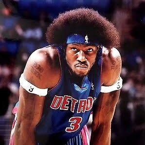 Ben Wallace Wallpaper, Ben Wallace, 90s Basketball, Nba Basketball Art, Detroit Sports, Michigan Sports, Nba Art, Nba Wallpapers, Nba Legends