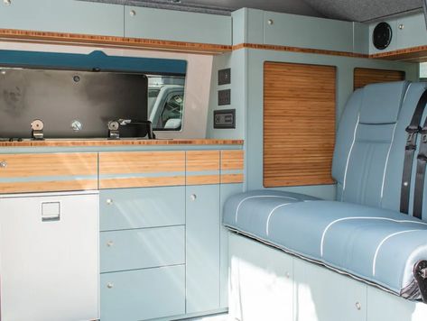 Bespoke VW Transporter Camper Conversions Brighton | Out and About Campers Crafter Camper Conversion, Crafter Conversion, Vw Crafter Camper, Crafter Campervan, Vw Transporter Conversions, 4 Berth Campervan, Vw Transporter Camper, Campervans For Sale, Cold Water Shower