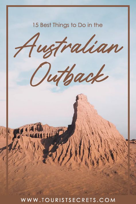 Australia prides itself on its dramatic landscapes and sweeping coastlines. Although traveling to any of the best beaches in Australia can be rewarding, the Australian Outback is also one of the must-see places in the Down Under. With its postcard-perfect vistas, it’s really a must to include the Outback in the Australian tourist spots you should visit. Australia Outback, Australian Outback, Visit Australia, Tourist Spots, Best Beaches, South Pacific, Unique Things, Natural Wonders, Things To Do