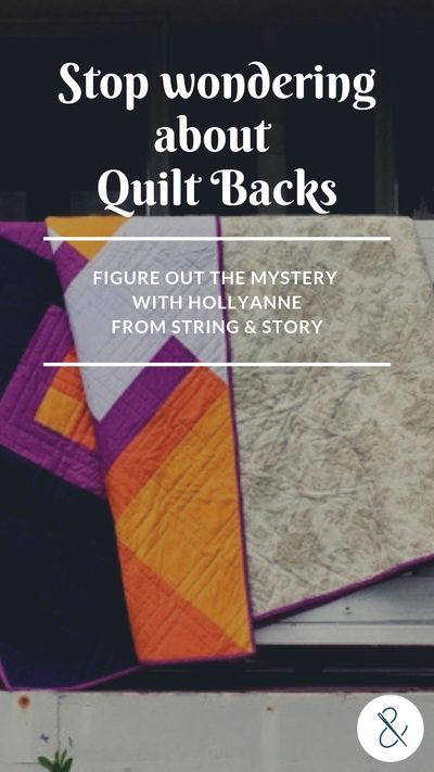 Having trouble with sewing quilt backs and backings? Are you stumped or want to find out some new tips to your quilting? Click here to learn more about techniques of wide back, yardage back, and scrappy back styles!! #howtoquilt #quiltingforbeginners #quiltbacks #stepbystep #quiltingtutorial #simplequilting #quiltwithconfidence #backing Quilt Backs Ideas, Quilt Back Ideas Simple, Backing A Quilt, Quilt Backs, Quilt Backing, Easy Quilt, Crazy Quilting, Quilt Binding, King Size Quilt