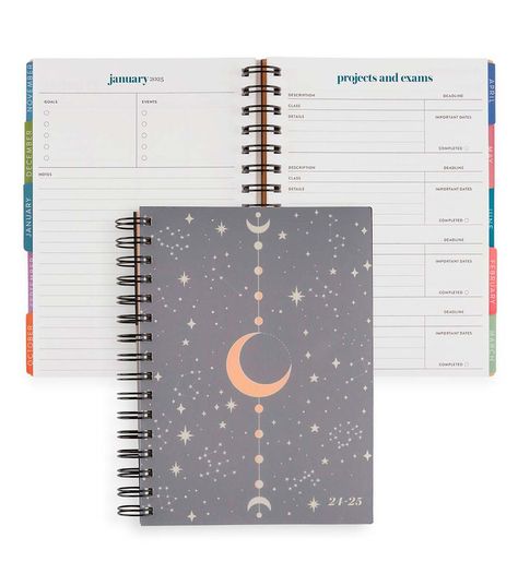 A5 Metallic Moon Phases Dated Academic Planner | JOANN Erin Condren Academic Planner, Etta Vee, Yearly Planning, Erin Condren Teacher Planner, Planner Brands, Teacher Lesson Planner, Office Planners, Calendar Organization, Lesson Planner