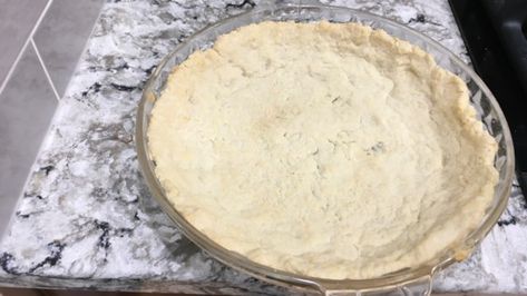 This pie crust is made with Bisquick(R) baking mix for simplicity and ease, sure to become your new go-to base for any pie filling! Bisquick Pie Crust, Bisquick Pie, No Roll Pie Crust, Leftover Ham Recipes Crockpot, Making Pie Crust, Homemade Blueberry Pie, Pie Crust Uses, Biscuit Crust, Pie Crust From Scratch