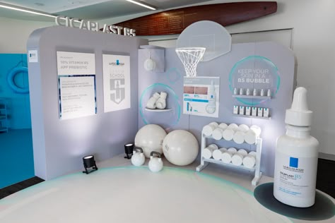 La Roche Posay Serums: Pim Group Case Study | Next AU Skincare Booth Design, Skincare Booth, Launch Event Ideas, Healthcare Ads, Event Booth Design, Brand Launch, Popup Store, Retail Ideas, Event Booth