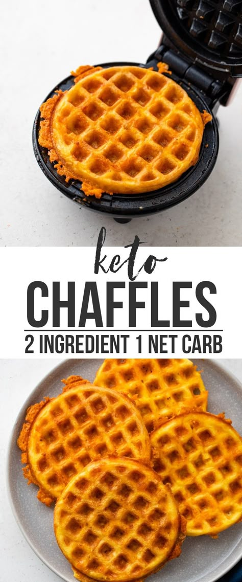 Chaffles Recipe, Breakfast Vegetarian, Gimme Delicious, Carb Sides, Keto Chaffles, Keto Breakfasts, Waffle Iron Recipes, Chaffle Recipe, Waffle Maker Recipes