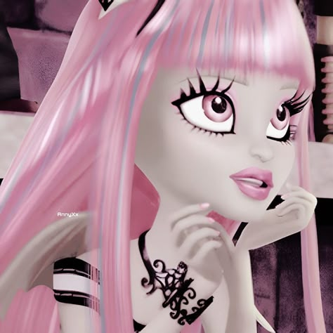 Rochelle Goyle Icon, G1 Monster High, Monster High Pfp, High Pfp, Rochelle Goyle, Monster High Pictures, High Characters, High Pictures, Monster High Art