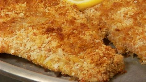 Crispy Baked Walleye Recipe | Allrecipes Walleye Recipes, Walleye Fish Recipes, White Fish Recipes, Fish Recipes Baked, Baked Fish Recipes, Instant Mashed Potatoes, How To Cook Fish, Baked Fish, Fish Fillet