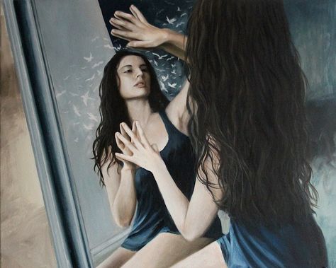 Fragments of the Subconscious by LenaDanya.deviantart.com on @DeviantArt Lena Danya, My Reflection, Beautiful Painting, Types Of Photography, Beautiful Paintings, Oil On Canvas, Art Photography, Mirror Selfie, Deviantart