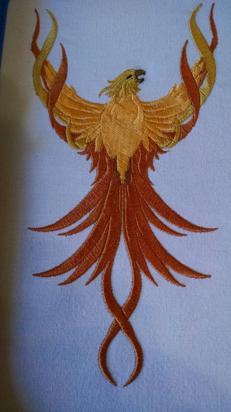 Phoenix Embroidery Pattern, Fire Embroidery Designs, Phoenix Applique, Fire Embroidery, Flame Embroidery, Phoenix Embroidery, Phoenix Drawing, Brilliant Legacy, Phoenix Pattern