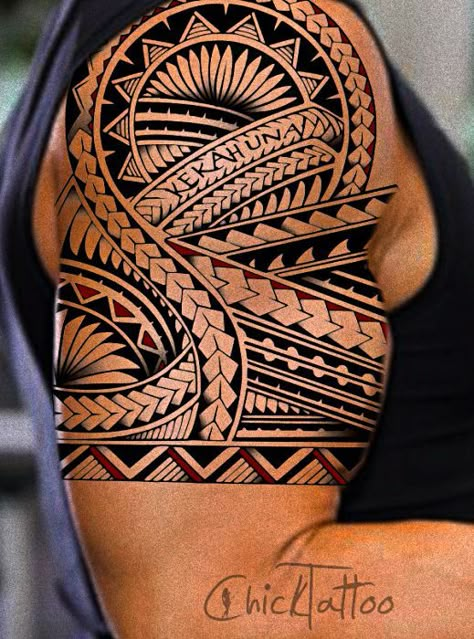 Tatuajes maories Descubre las mejores fotos de tatuajes maories   Los maories son un pueblo de origen polinesio, que se estableció en Nueva Zelanda alrededor del año 900 DC. En la cultura maorí, el tatuaje desempeñaba un papel muy importante, siendo un medio de comunicación social utilizado para indicar específicamente la casta de cada persona. A través Tattoo On, Polynesian Tattoo, Tattoo Design, The Back, Tattoo Designs, Tattoos, Design