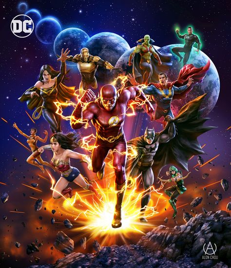 ArtStation - Justice League: Crisis on Infinite Earths - Part 1 Marvel Vs Capcom Infinite, Justice League Art, Marvel Jean Grey, Crisis On Infinite Earths, New Justice League, Justice League Comics, Comic Book Layout, Dc Comics Heroes, Dc Comics Artwork