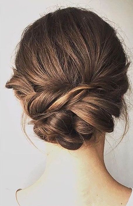 Straight Short Hair Updo Hairstyle Bridesmaid, Simple Bridesmaid Hair, Bridal Hair Updo, Short Hair Trends, Bridesmaid Hair Short, Bridesmaid Hair Updo, Low Bun, Bridal Updo, Short Hair Updo