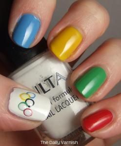 Sports Nail Art, Olympic Nails, Sports Nails, Cute Nail Designs, Cool Nail Designs, Diy Manicure, Mani Pedi, Love Nails, Holiday Nails